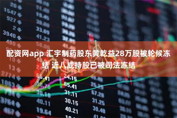 配资网app 汇宇制药股东黄乾益28万股被轮候冻结 近八成持股已被司法冻结